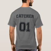 SIND SIE EIN KATCHER ODER EIN PITCHER? T-Shirt (Rückseite)
