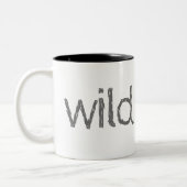 sind Sie eine wilde Sache Zweifarbige Tasse (Links)