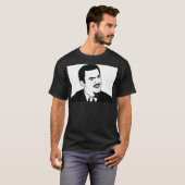 Sind Sie ernstes Schwarzes T-Shirt (Vorne ganz)