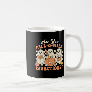 Sind Sie Fall O Ween Anweisungen Lustiger Hallowee Kaffeetasse