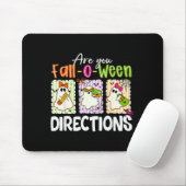 Sind Sie Fall-o-ween-Anweisungen Süße Geisterlehre Mousepad (Mit Mouse)