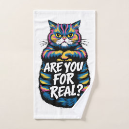 Sind Sie für eine echte Grumpy Chat? Handtuch