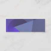 Sind Sie geometrische 8 Visitenkarten Mini Visitenkarte (Rückseite)