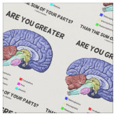 Sind Sie größer als die Summe Ihrer Teile? Gehirn Stoff (Nahaufnahme)