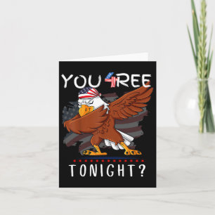 Sind Sie heute Abend 4. Juli kostenlos American Da Karte
