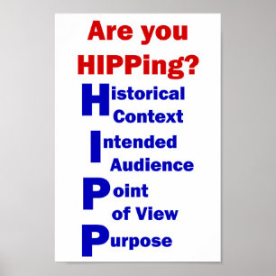 Sind Sie HIPPing Poster AP History