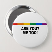 Sind Sie - ich auch Button (Vorne & Hinten)