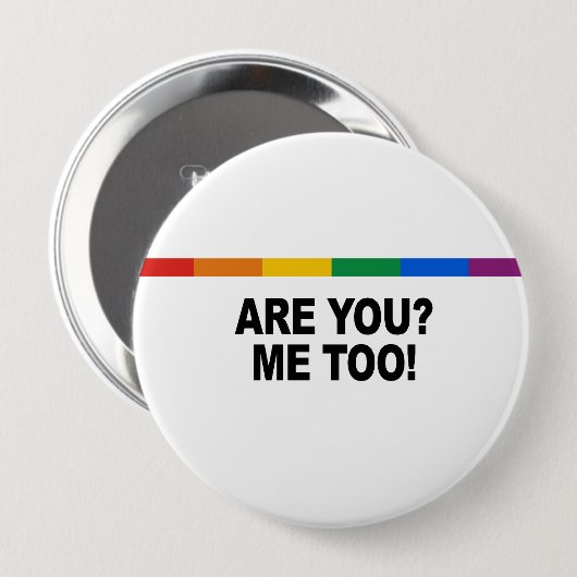 Sind Sie - ich auch Button (Vorne & Hinten)