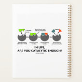 Sind Sie im Leben katalytisch genug? Enzym-Spaß Planer (Rückseite)
