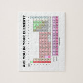 Sind Sie in Ihrem Element? Periodische Puzzle (Vertikal)