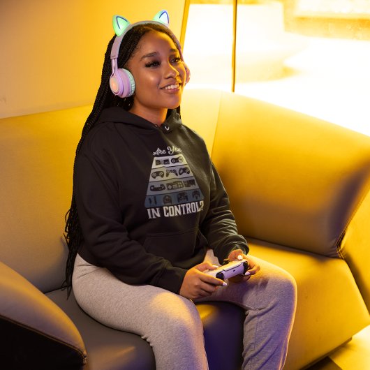 Sind Sie in Kontrolle - Retro Gamer Hoodie