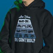 Sind Sie in Kontrolle - Retro Gamer Hoodie