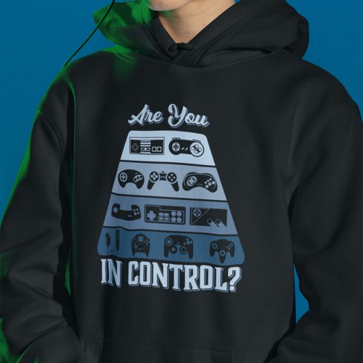 Sind Sie in Kontrolle - Retro Gamer Hoodie