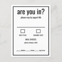 Sind Sie in lustiger uAwg Schwarz/Weiß-Minimal?