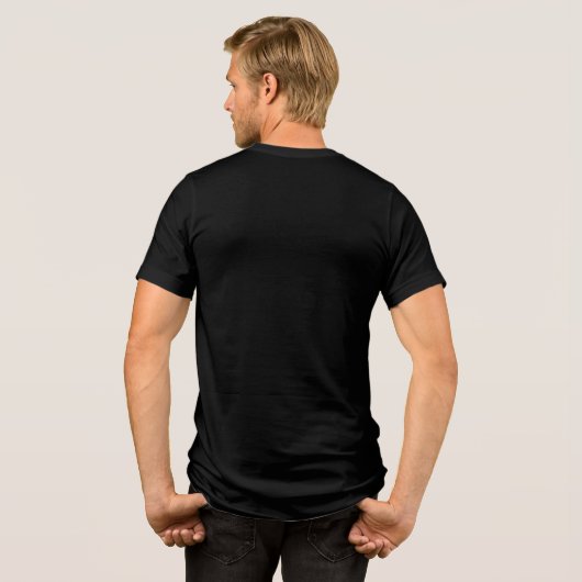 Sind Sie jetzt oder waren Sie jemals... Tri-Blend Shirt (Rückseite voll)