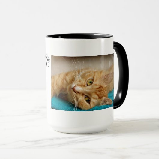 Sind Sie Kitten Me Cat Pet Meow Destiny's Tasse (VorderseiteRechts)