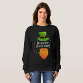 Sind Sie Lieder im magischen St. Patrick S Day Lep Sweatshirt (Vorne ganz)