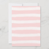 Sind Sie mein Brautjungfernkartenrosa und -gold Einladung (Rückseite)