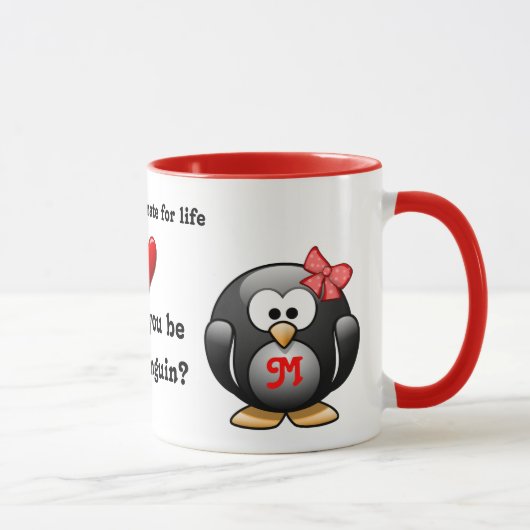 Sind Sie mein Penguin-Kamerad für Tasse (Rechts)