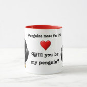 Sind Sie mein Penguin-Kamerad für Tasse (Zentrum)