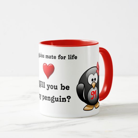 Sind Sie mein Penguin-Kamerad für Tasse (VorderseiteRechts)
