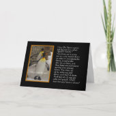 Sind Sie mein Trauzeuge? Penguin-Spaß-Karte Einladung (Vorderseite)