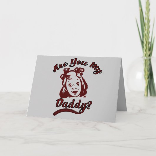 Sind Sie mein Vater-Kind-Unterstützungsberater? Karte (Vorderseite)