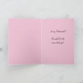 Sind Sie meine Brautjungfer? (Designer-Karte) Einladung (Innenseite)