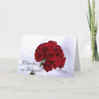 Sind Sie meine Brautjungfer? Einladung