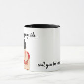 Sind Sie meine Brautjungfer - indische Mädchen Tasse (Zentrum)