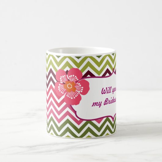Sind Sie meine Brautjungfern-Tasse Kaffeetasse (Mittel)