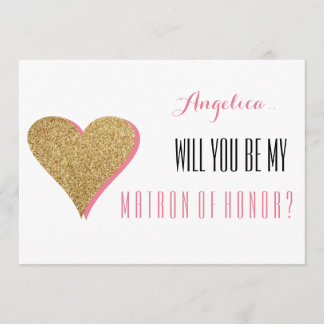 Sind Sie meine Matrone der Ehreneinladung Einladung