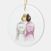 Sind Sie meine MOH? Keramik Ornament (Links)