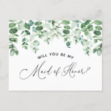 Sind Sie meine Trauzeugin?