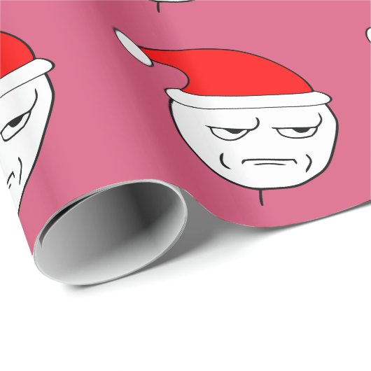 sind Sie mich scherzend Weihnachtenmeme Geschenkpapier (Rolleneckpunkt)