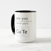 Sind Sie niedliche Nerdy Tasse (Vorderseite Links)