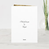 Sind Sie okay? Kundengerecht Karte (Rückseite)