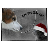 Sind Sie Sankt? Große Geschenktüte (Vorderseite)