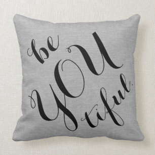 Sind Sie tiful schönes rustikales schickes Kissen