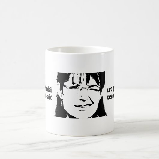 Sind Sie trinkender Tee oder Koolhelfer Kaffeetasse (Mittel)