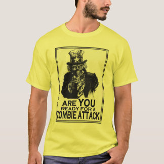 Sind Sie vorbereiten für Zombieangriff?! T-Shirt