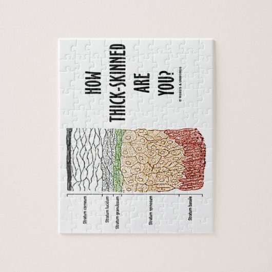 Sind Sie wie dickhäutig? Puzzle (Vertikal)