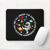 Sind unter denselben Sternen Weltraum Autismus-Bew Mousepad (Mit Mouse)