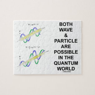 sind Welle u. Partikel im Quantum möglich Puzzle