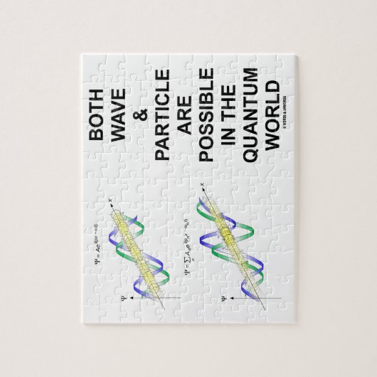 sind Welle u. Partikel im Quantum möglich Puzzle (Vertikal)