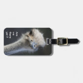 Sind wir dort schon? gepäckanhänger (Vorderseite horizontal)