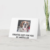 SIND WIR DORT SCHON? NOTECARD KARTE (Rückseite)