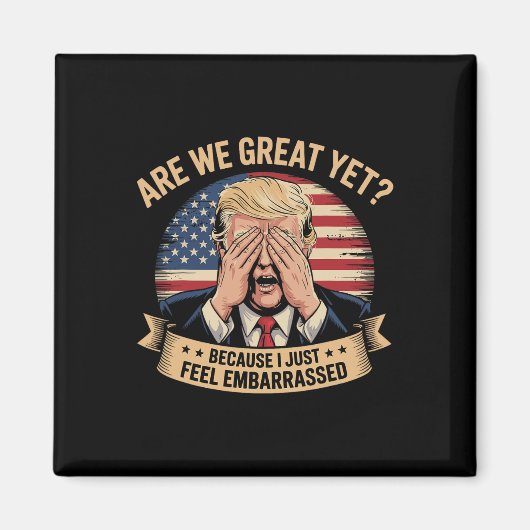 Sind wir groß, denn ich fühle mich nur verstrickt magnet (Vorne)