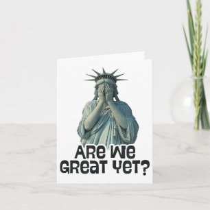 Sind wir groß und doch gegen Trump politisch Spaß  Karte