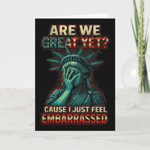 Sind wir großartig? Weil ich mich gerade Emrred Re Karte